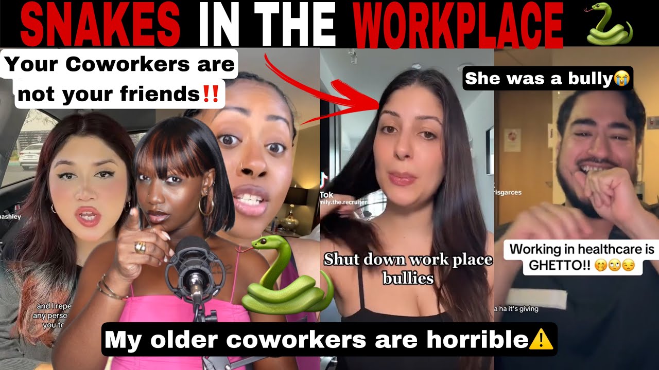 MERCY!😱YOUR COWORKERS ARE NOT YOUR FRIENDS: DEALING WITH TOXIC PEOPLE IN THE WORKPLACE | TIKTOK COMP