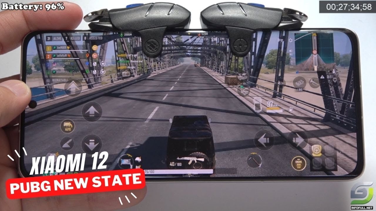 Xiaomi 12 PUBG New State Max Setting