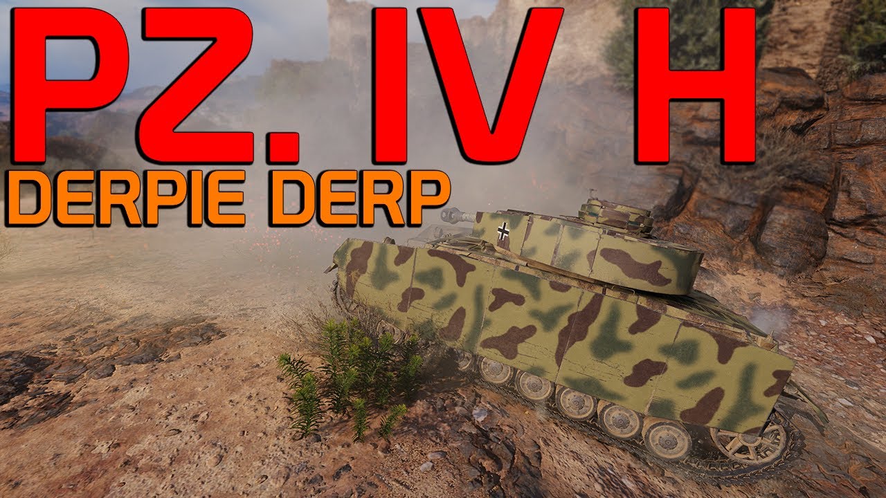 Sick little bugger! Derp time! Pz. IV H | World of Tanks
