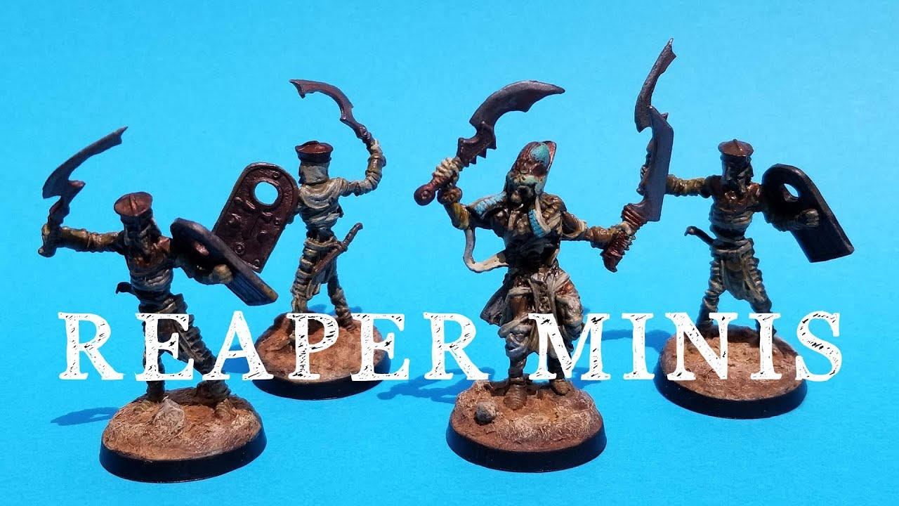 Batch Painting Reaper Minis With a Good Paint Job