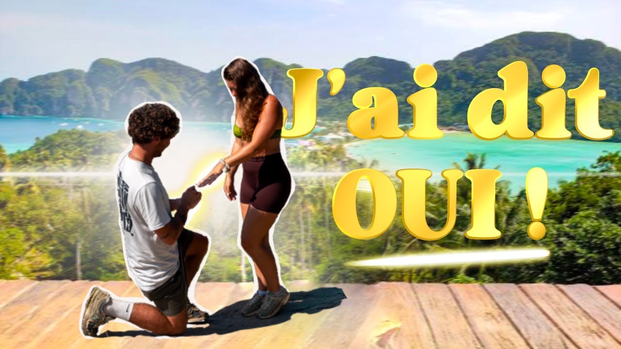 J'AI DIT OUI !💍 : VAGAVLOG 20 (Thailande, îles paradisiaques, scooter crash)🇹🇭