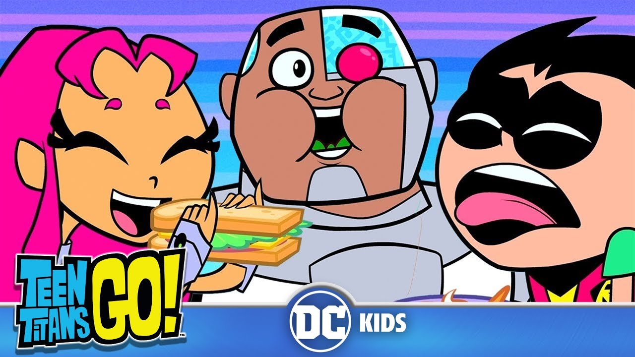 Teen Titans Go! En Latino | Comiendo sano | DC Kids