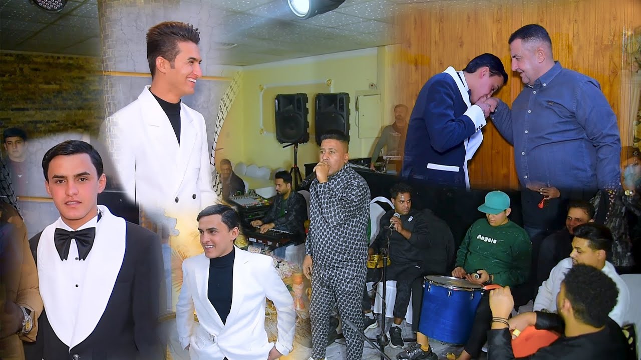 حفل زفاف علي رعد المطيري تهانينا الك حضور فرقة ملوك المدينة الفنان عزيز العراب 