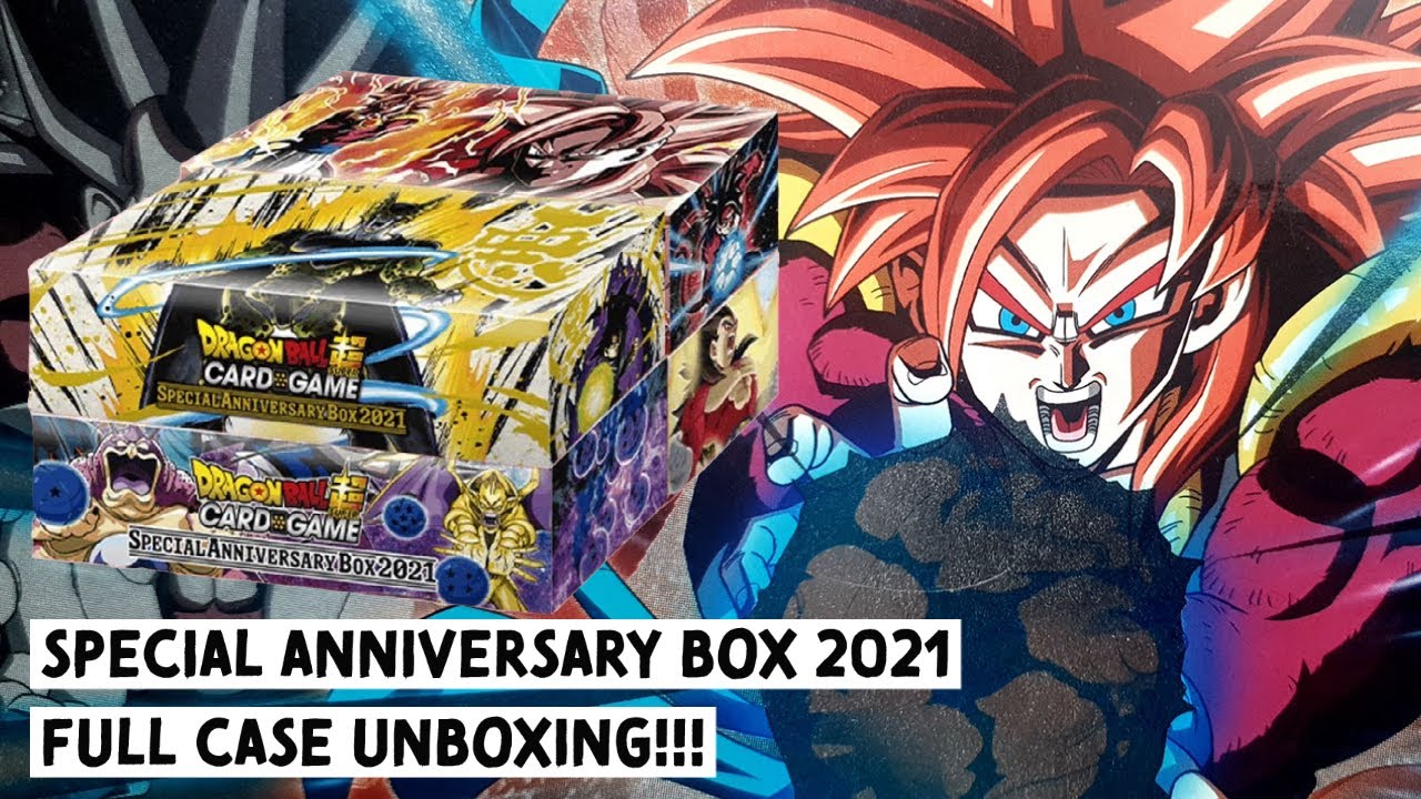 Dragon ball super Special Anniversary Box 2021 - CASE OPENING