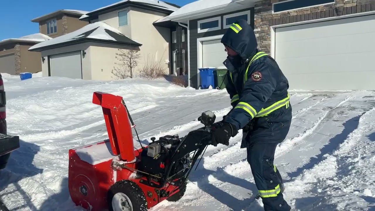Snow removal Residential - Snow Blower Day
