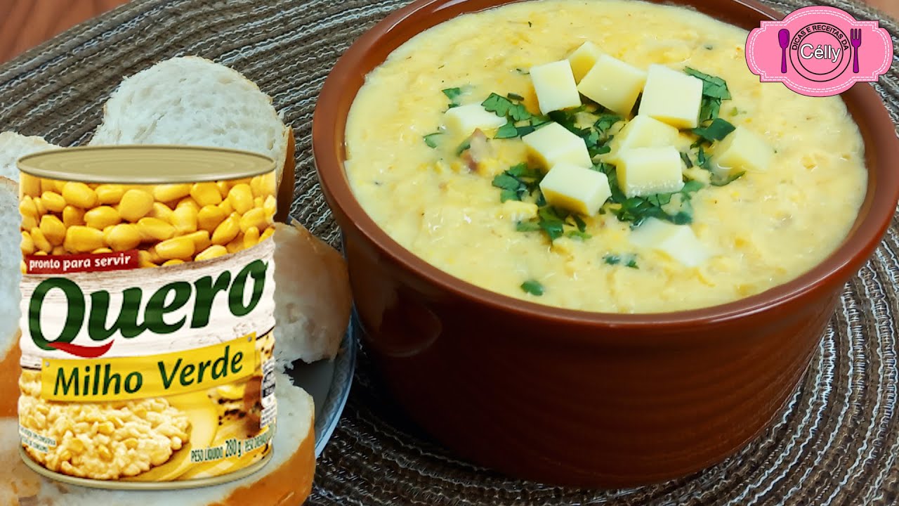 CHICA DOIDA - SOPA DE MILHO muito saborosa comida goiana