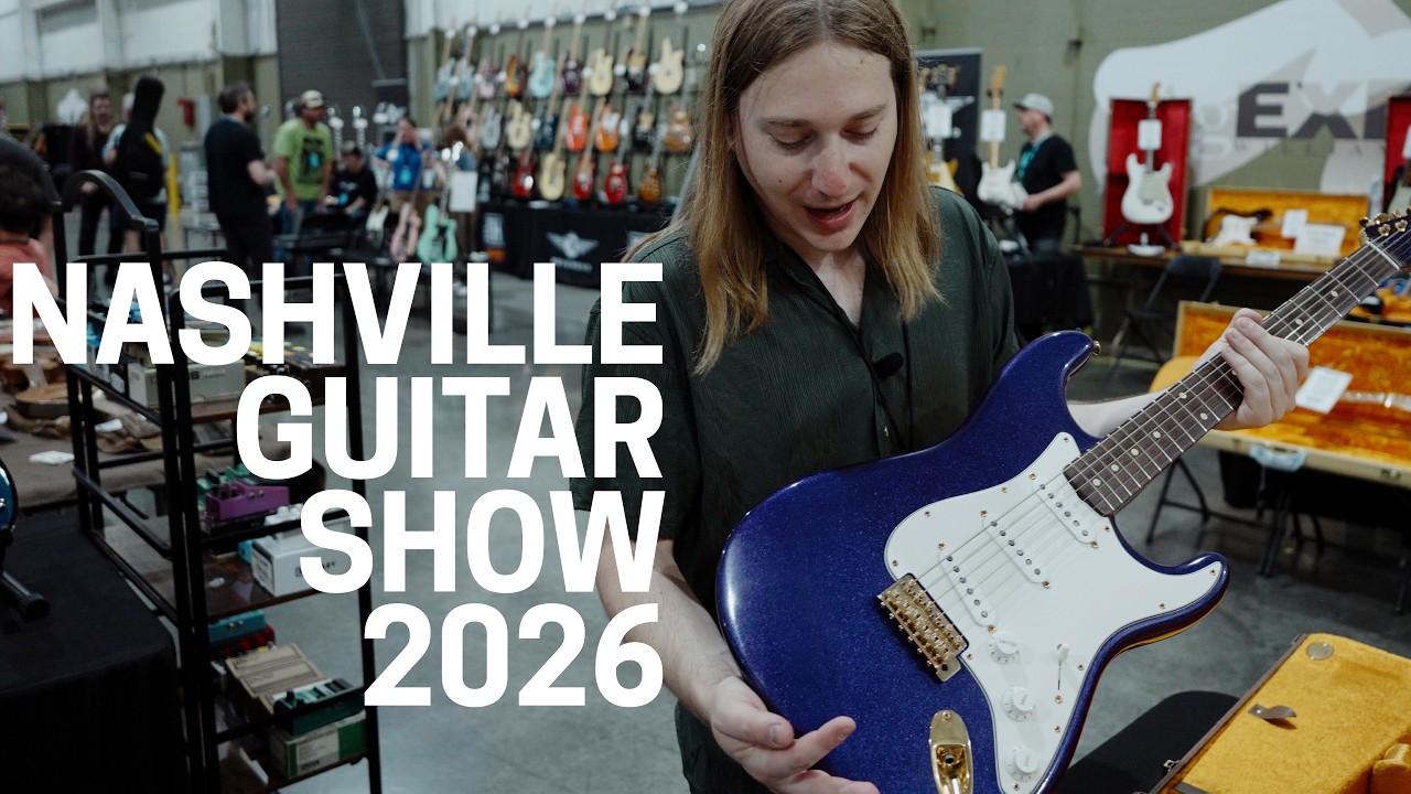The Amigo Nashville Guitar Show Keeps Getting BIGGER!