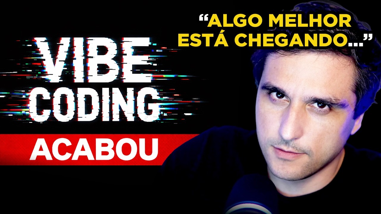 VIBE CODING vai acabar&hellip; e o que vem agora &eacute; muito mais SINISTRO
