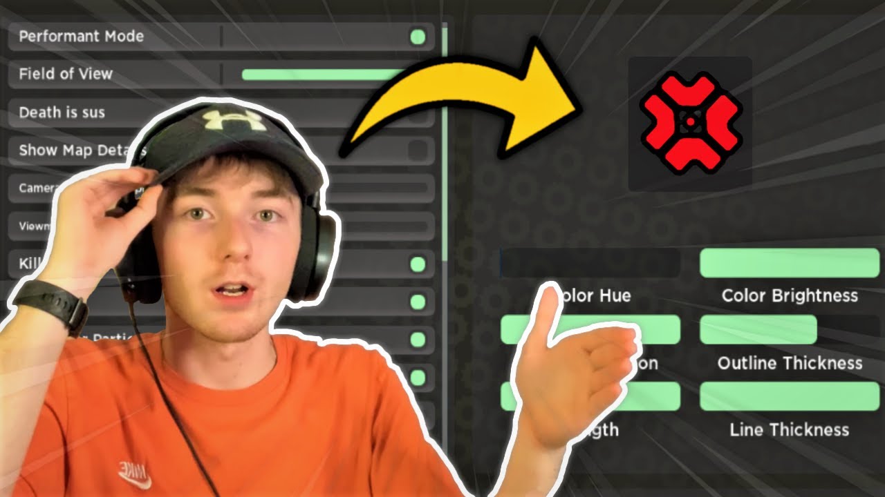 Playing No Scope Arcade With The Worst Crosshair...