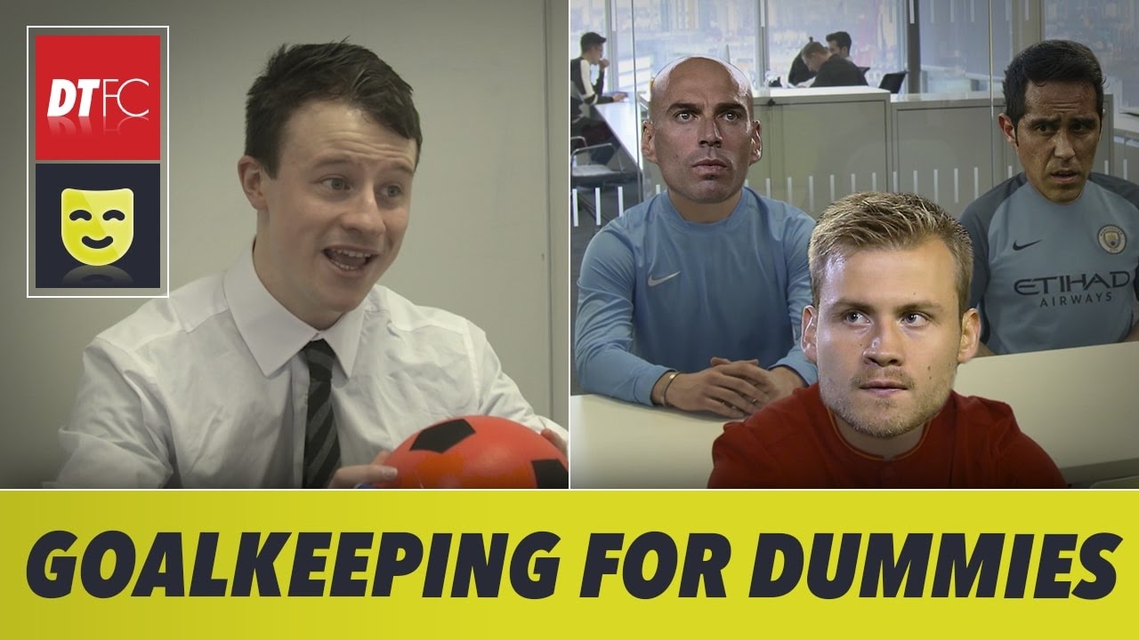 When Premier League goalkeepers go back to school 😂