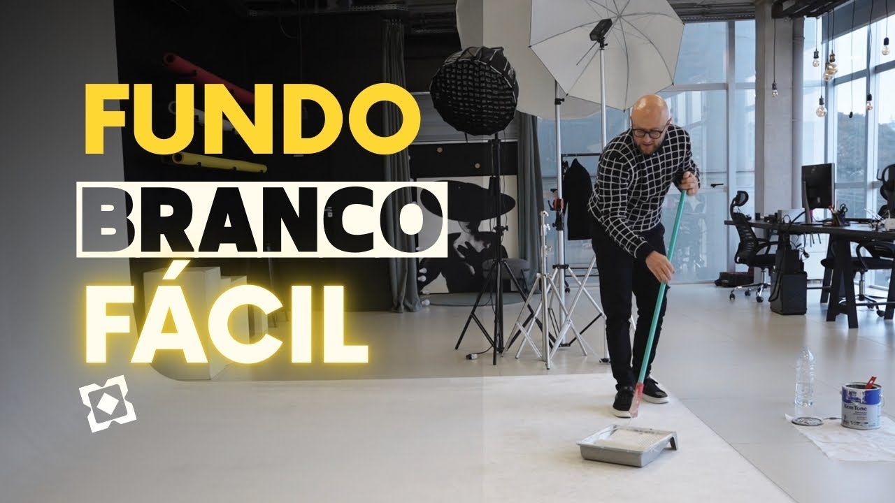 Como deixar fundo branco no estúdio fotográfico
