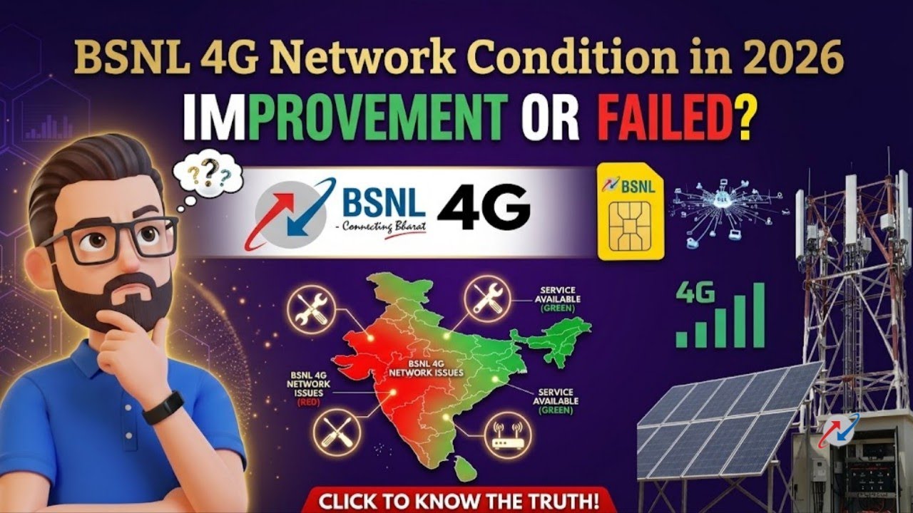 BSNL 4G Network Reality Check 2026: What is the Current State of BSNL&rsquo;s Network? How Much Has It ...