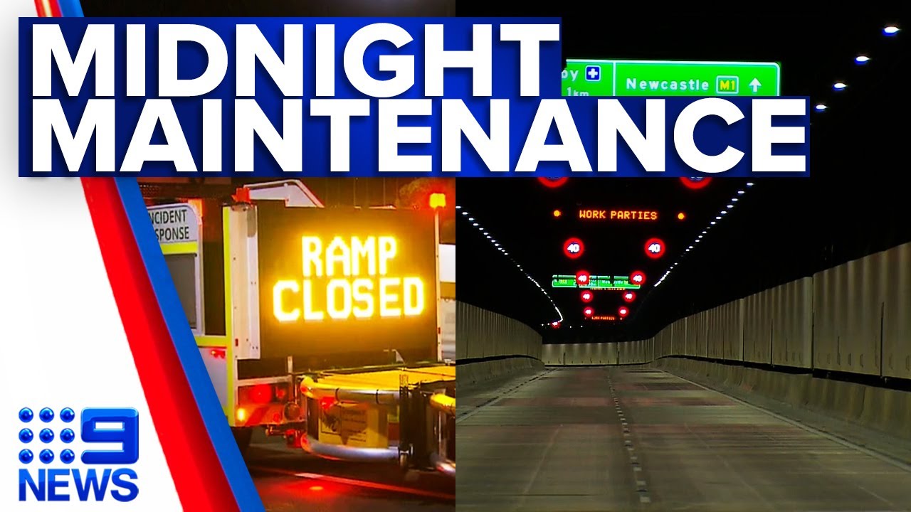 NorthConnex closes for maintenance | 9 News Australia