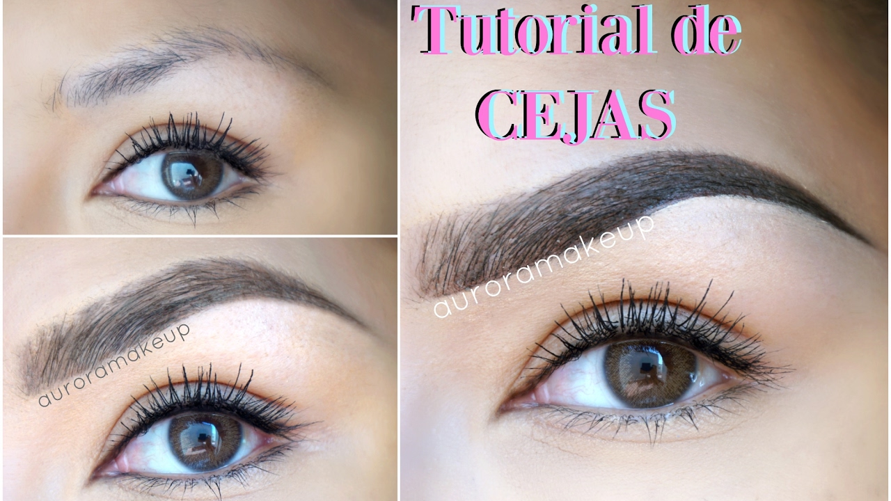 Tutorial de CEJAS Facil / EYEBROW tutorial Easy & Simple| auroramakeup