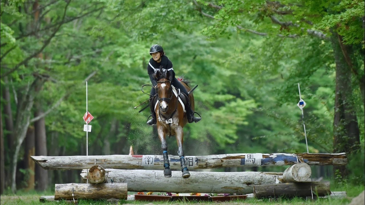 クロスカントリー　羽原華子選手×柏蓮号