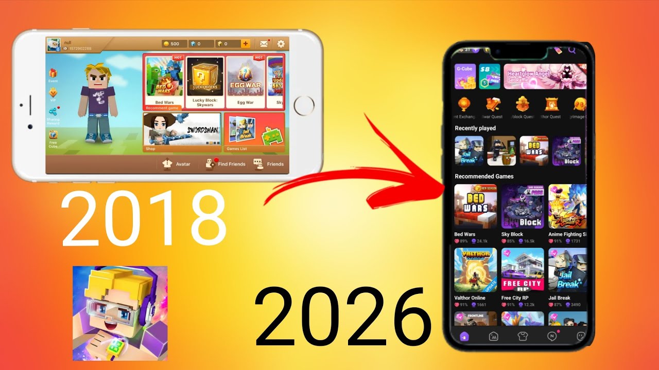 History of Blockman Go iOS version. How it was before Watch now!