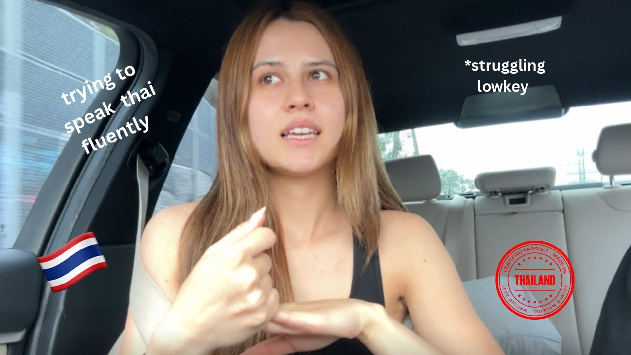 [vlog] trying to speak thai *struggling 