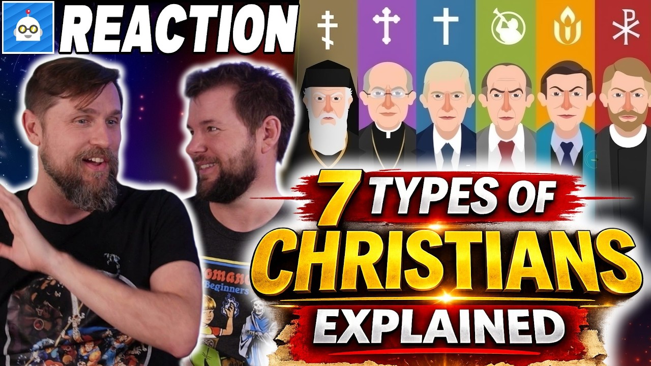 Reacting to 7 Types of Christians Explained – Orthodox vs Catholic vs Protestant & More!