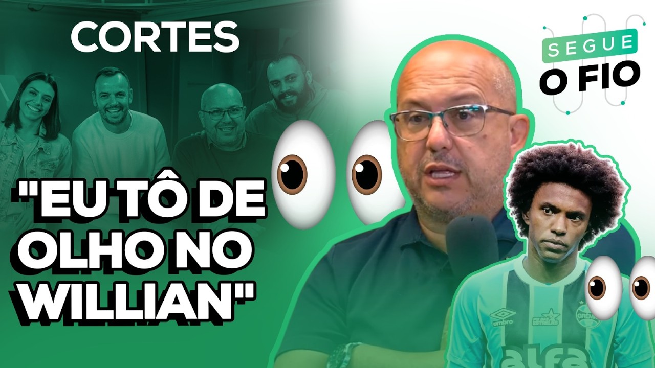 CCD NÃO GOSTOU DA POSTURA DO WILLIAN | PROJEÇÃO CONTRA O JU | SEGUE O FIO | 13/02/2026