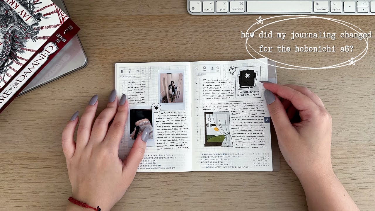 Как изменился мой дневник с появлением Hobonichi A6? ✮ ведите дневник вместе со мной