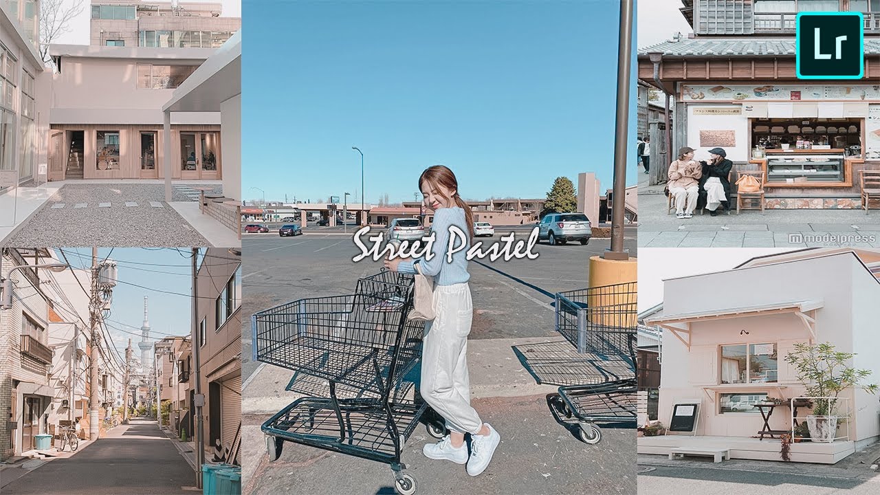 Street Pastel Preset | Free DNG Lightroom Preset | Tutorial Lightroom Mobile