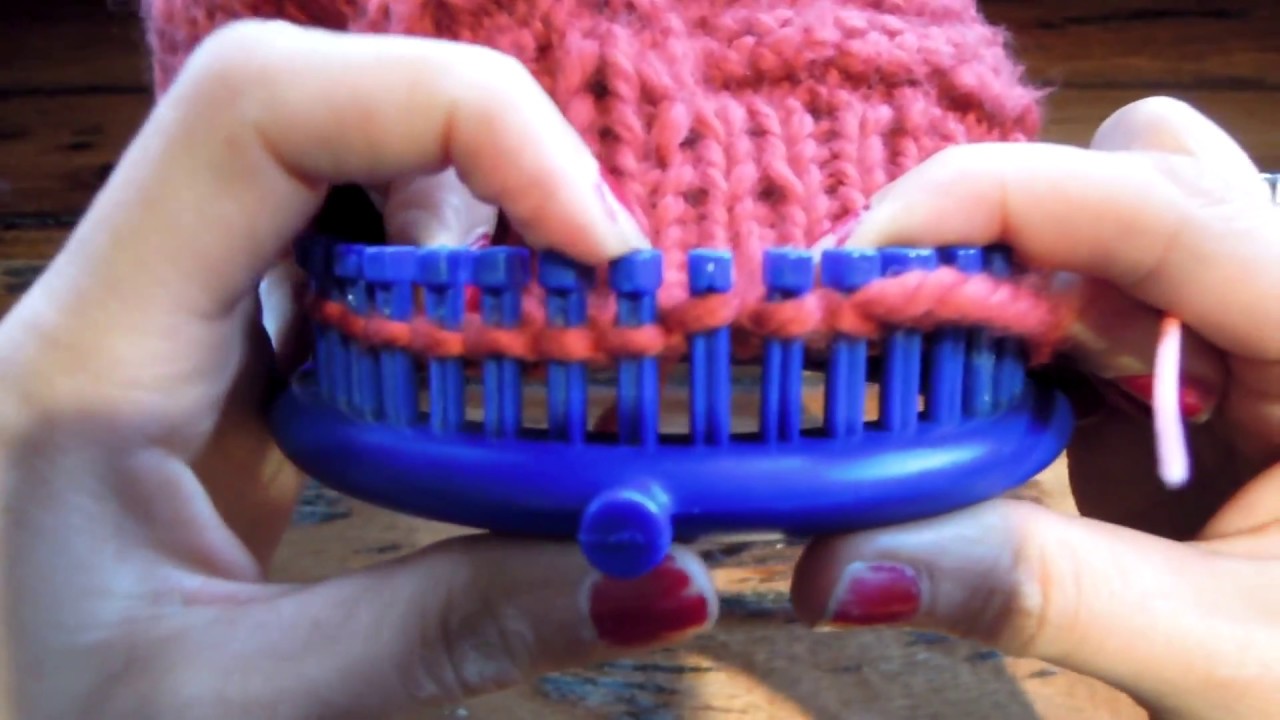 How to do a Stretchy Bind Off on Knitting Loom