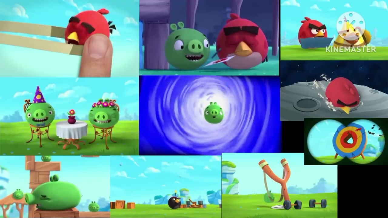 All 10  episode angry birds slingshot stores 