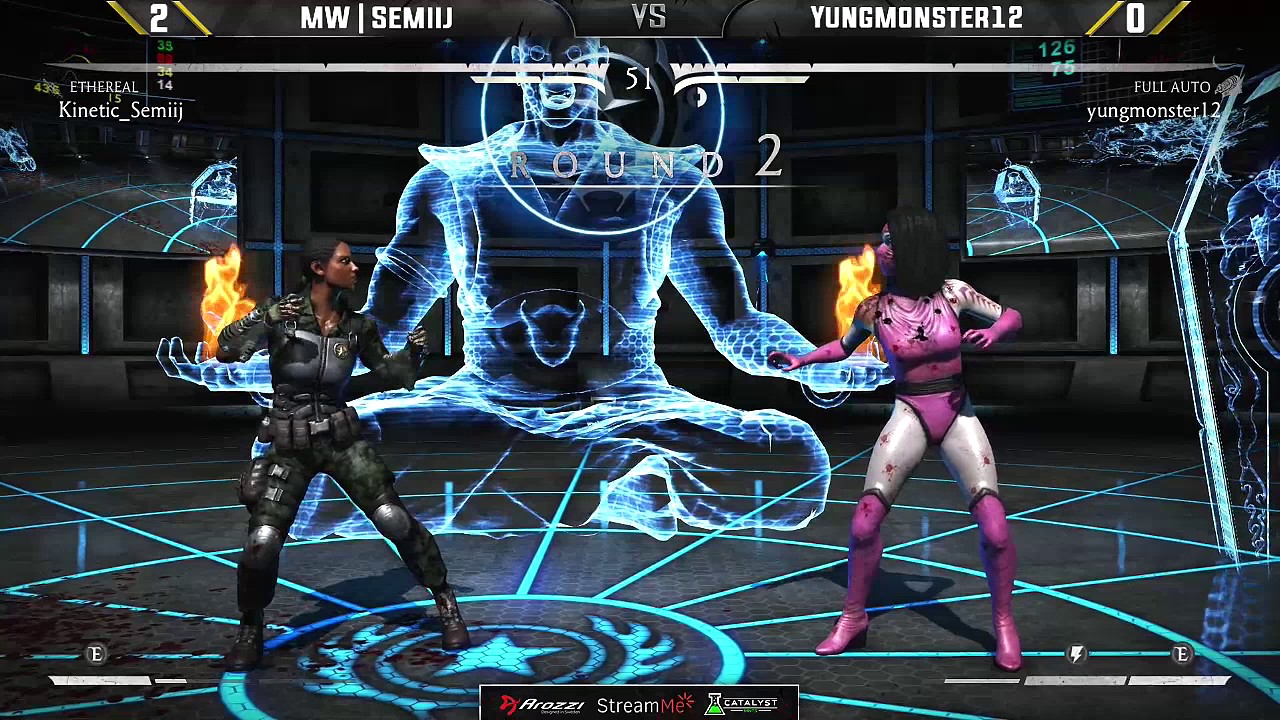 Kombat Cup S2W8 Top 8: Yungmonster vs Semiij | MKX | Mortal Kombat X