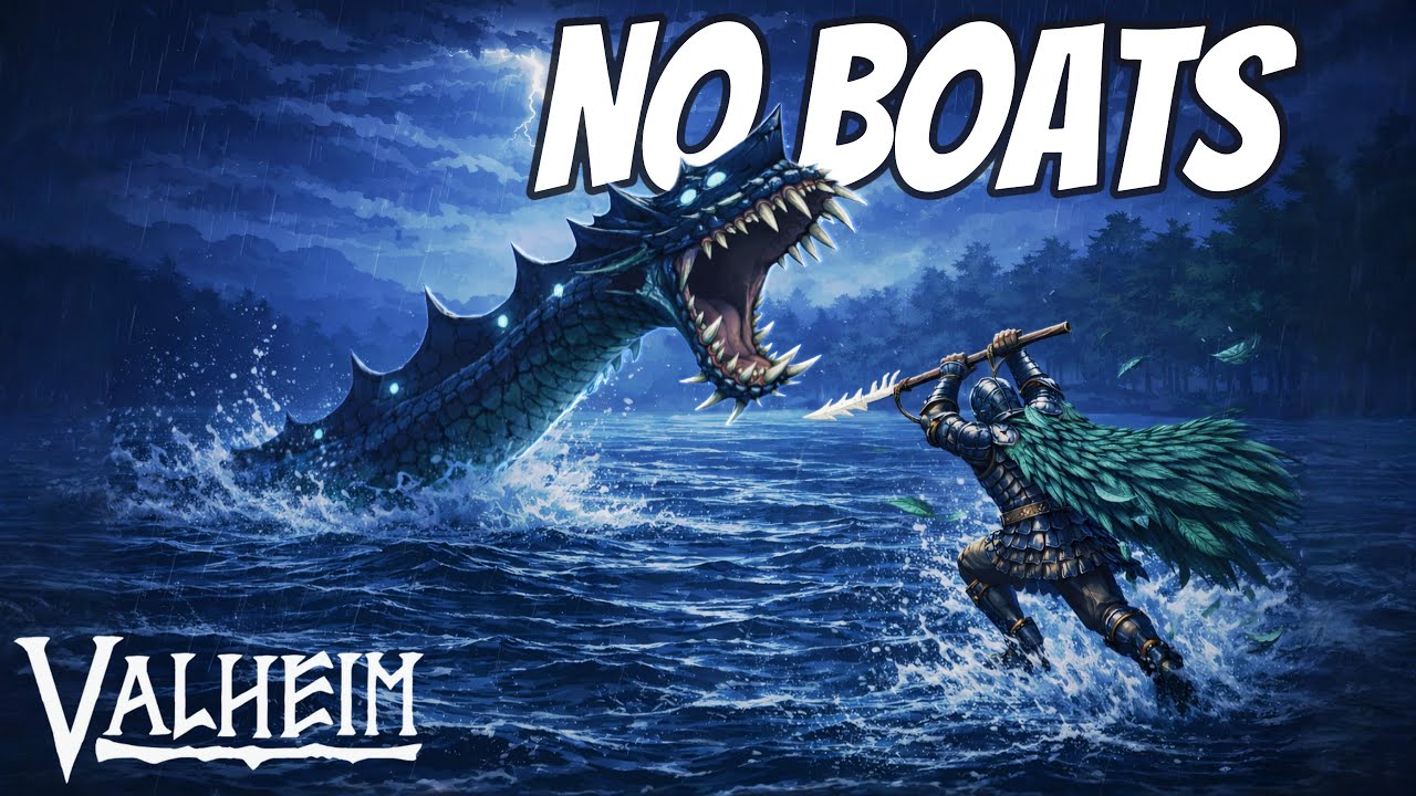 Valheim but with no boats... (full movie)