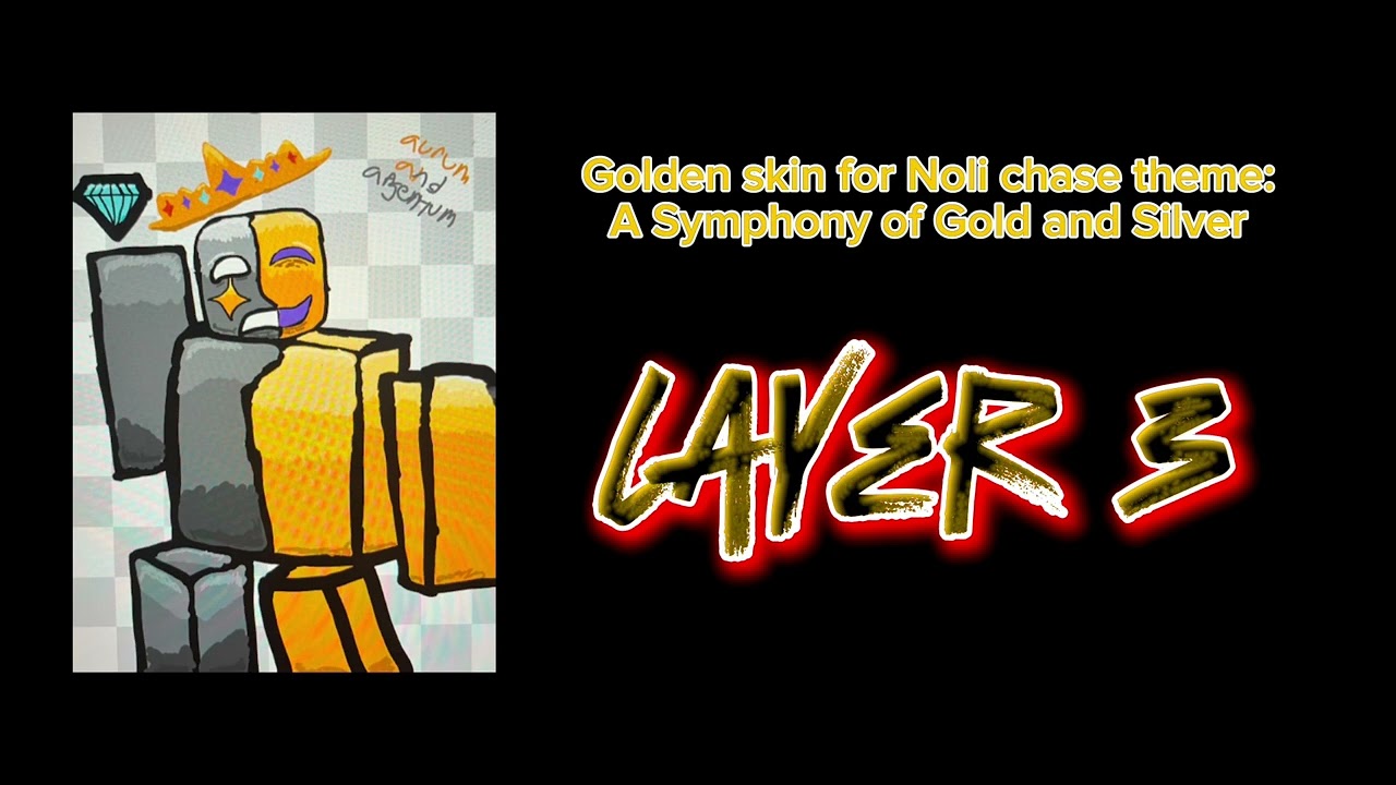 Golden skin for Noli chase theme: A Symphony of Gold and Silver.(fan made by me)