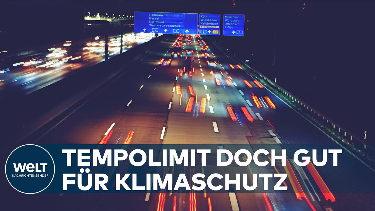 SCHOCK F&Uuml;R SCHNELLFAHRER: Tempolimit auf Autobahnen bringt wohl mehr CO2-Einsparung als gedacht