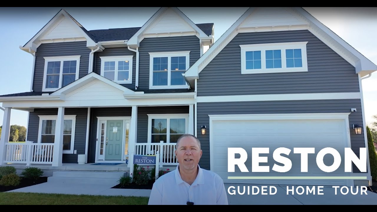 The Reston Model - Walk through the Model Home