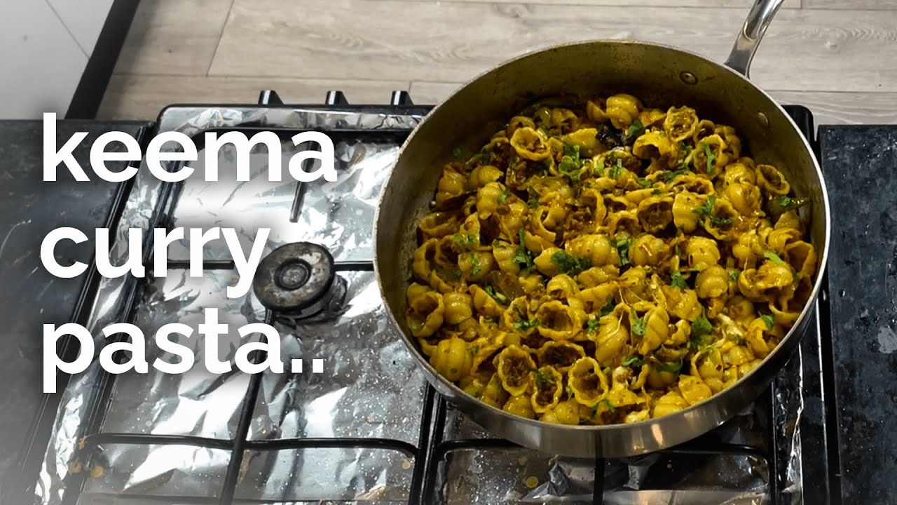 Отварить пасту с карри