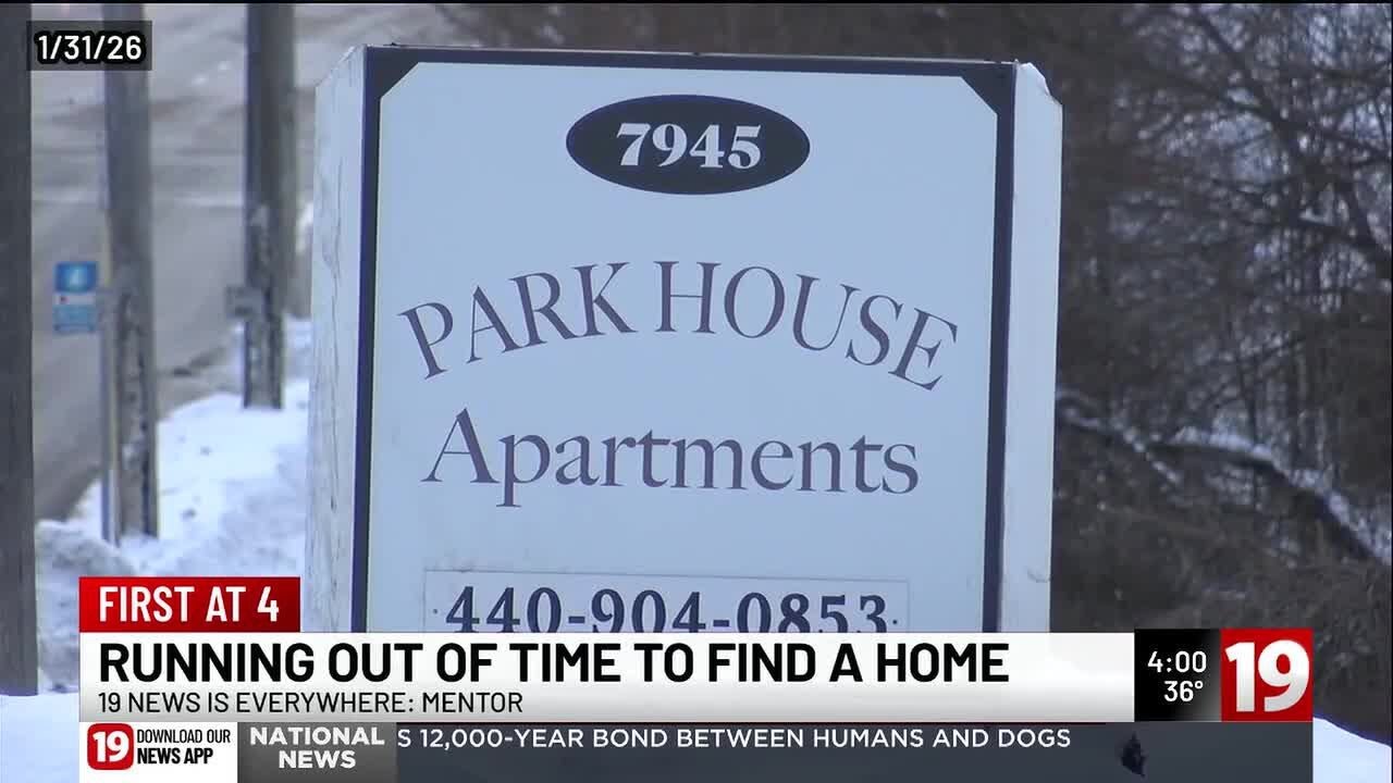 Mentor apartment residents struggle finding a new home