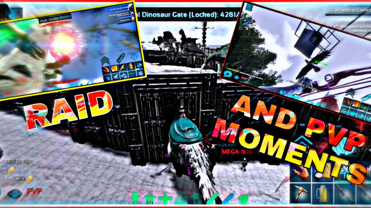 Ark Mobile - Momentos PvP | Death Gods