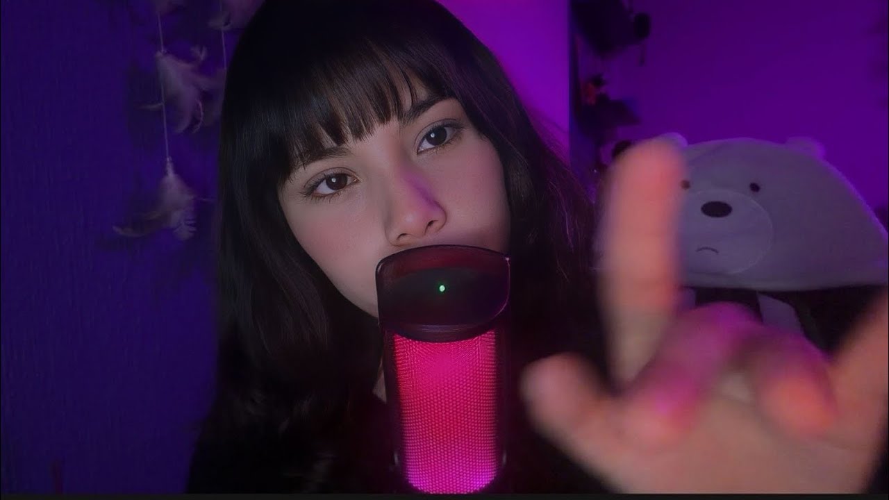 asmr ✰ spit painting inaudible y mouth sounds 