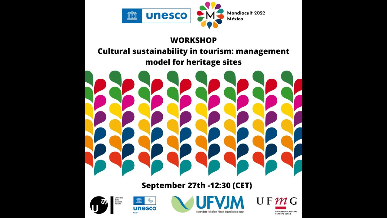 Cultural sustainability in tourism: management model for heritage sites #MONDIACULT2022