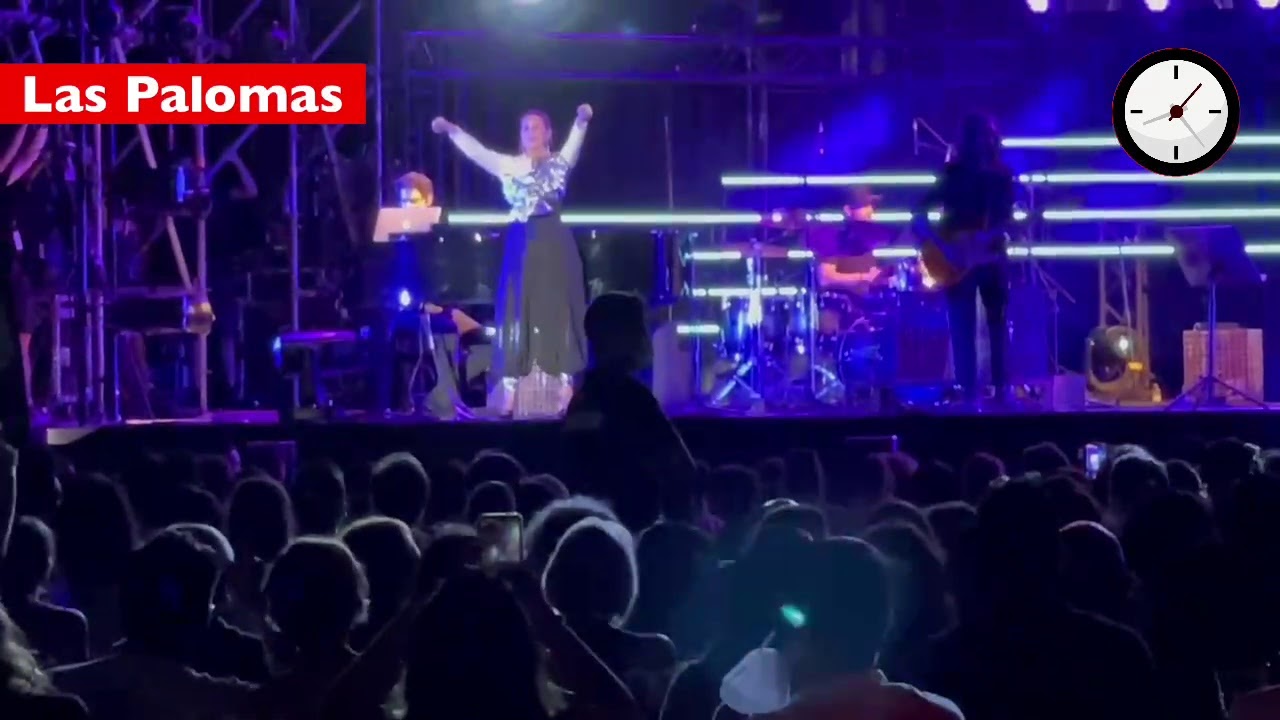 EN DIRECTO: Niña Pastori en concierto en la plaza de toros de 