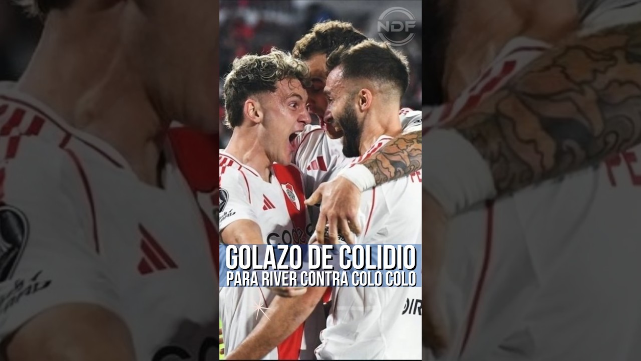 El gol de Facundo Colidio para River Plate contra Colo Colo por la Copa Libertadores 😱