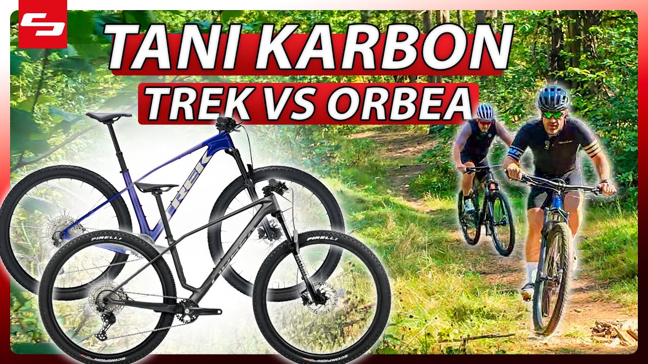Trek vs Orbea. Najtańszy karbon to dobry wybór? Test w terenie i  porównanie różnych modeli.
