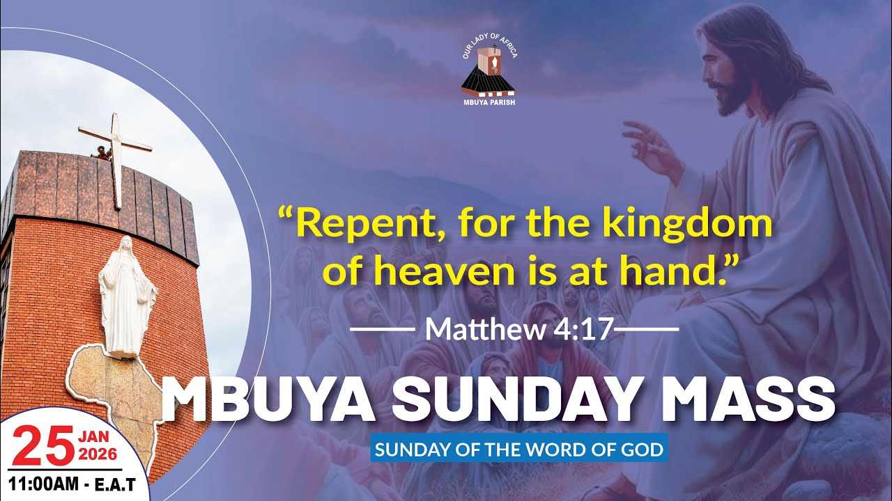 THIRD SUNDAY IN ORDINARY TIME YEAR  || Daily TV Mass, 25th January, 2026