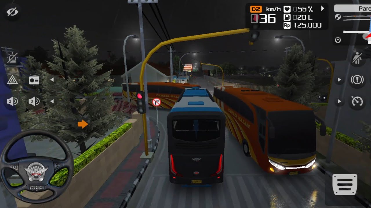BUS SIMULATOR INDONESIA ||💥Coach Bus Simulator ||🚍Indonesia Bus Driving ||👮 3D Gameplay 👍