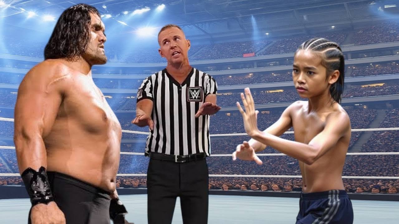 Great khali vs. karate kid : full match - WWE 2K24 | 7 January 2026