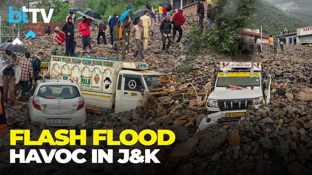 J&K Flash Flood Horror | Ramban Cut Off After Landslides | Rescue Ops Save 100