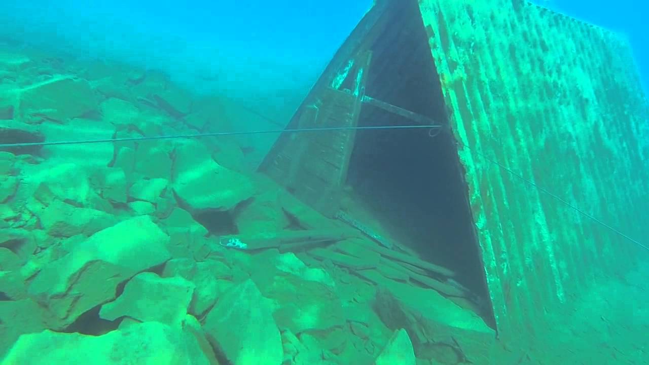 Mine diving in Finland GoPro