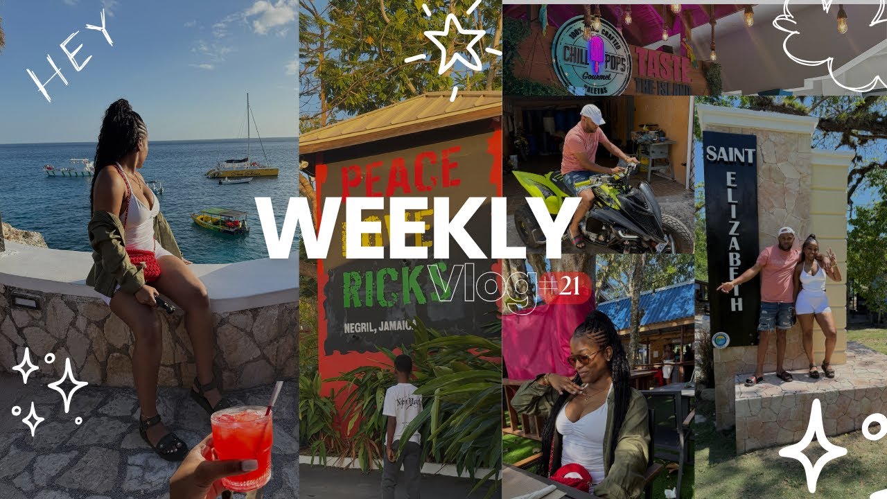 🇯🇲 Weekend in Jamaica 🇯🇲 | Family Time, Ricks Cafe, Chill Pops , Bike Show etc… | Jahmelia K