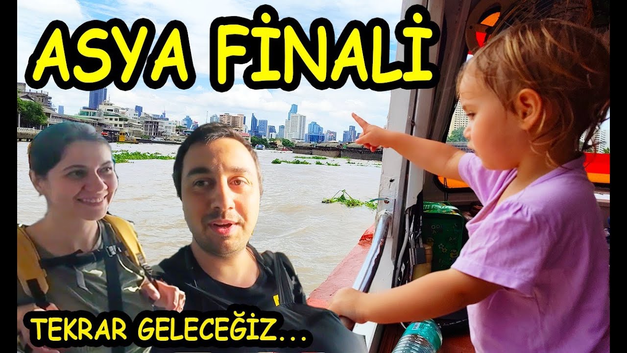 Elveda Asya! 👋 Bangkok Boğaz Turu / Chatuchak Pazarı ve Türkiye'ye Dönüş 🇹🇭 #vlog98