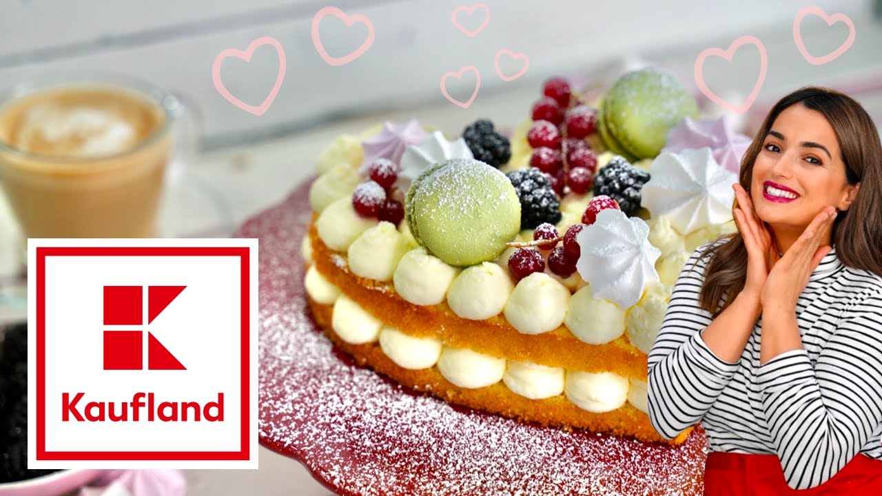 Motivtorte | Herzkuchen zum Valentinstag backen | Kaufland
