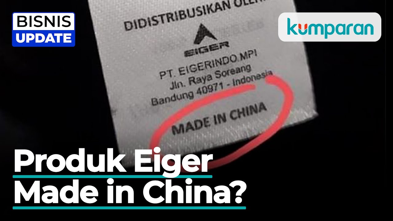 Begini Penjelasan EIGER soal Produknya yang Viral Made in China