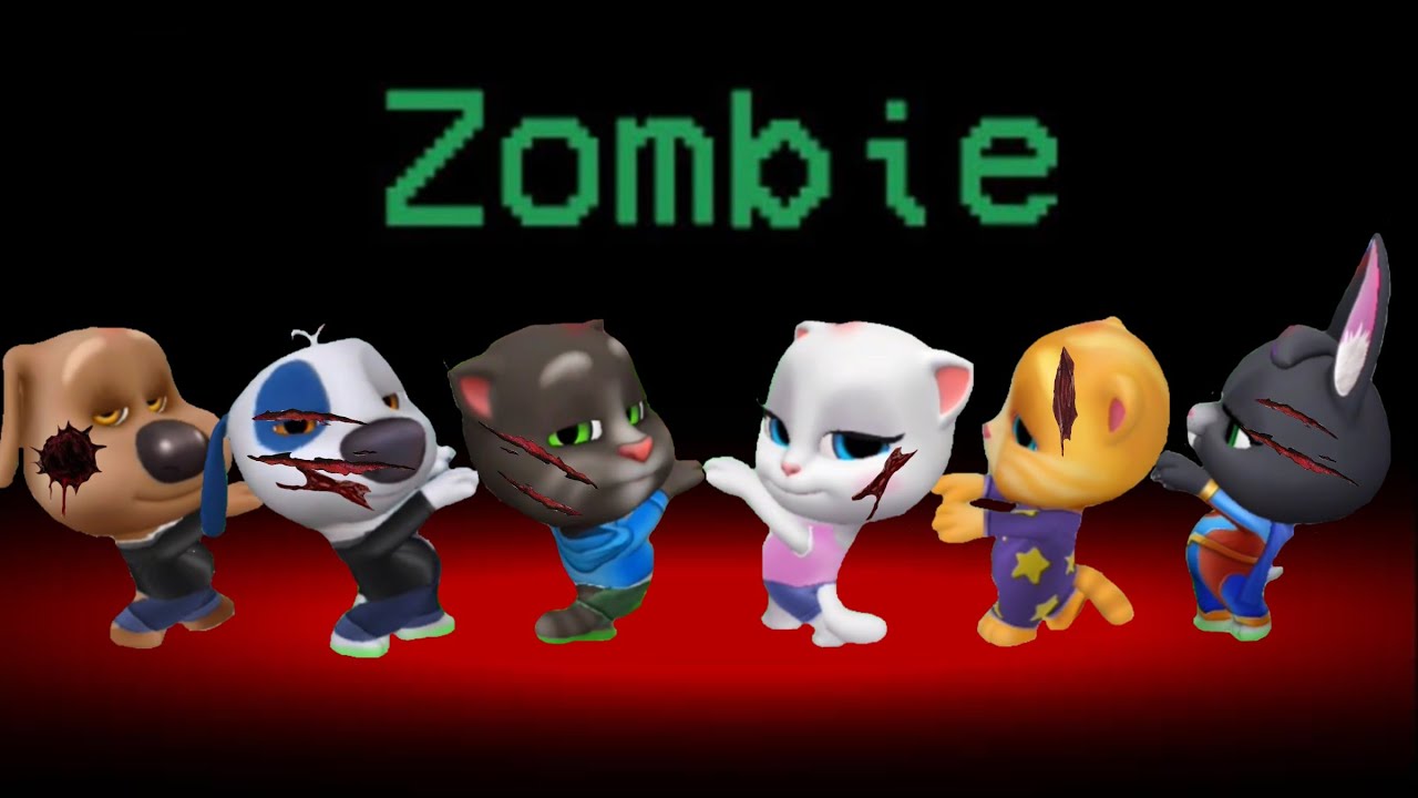 My Talking Tom Friends - Among US - impostor - ZOMBIE